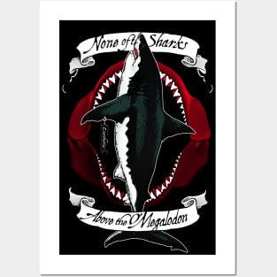 Megalodon Posters and Art